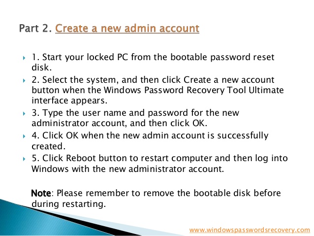 Forgot Windows 8 Administrator Password